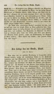 Image of the Page - 830 - in Legenden der Heiligen auf alle Tage des Jahres - Die Herrlichkeit der katholischen Kirche, dargestellt in den Lebensbeschriebungen der Heiligen Gottes, Volume 1