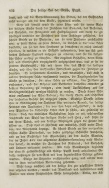 Image of the Page - 832 - in Legenden der Heiligen auf alle Tage des Jahres - Die Herrlichkeit der katholischen Kirche, dargestellt in den Lebensbeschriebungen der Heiligen Gottes, Volume 1