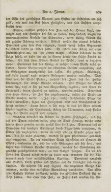 Image of the Page - 839 - in Legenden der Heiligen auf alle Tage des Jahres - Die Herrlichkeit der katholischen Kirche, dargestellt in den Lebensbeschriebungen der Heiligen Gottes, Volume 1