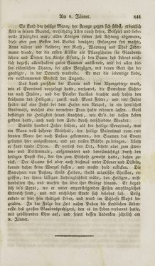 Image of the Page - 841 - in Legenden der Heiligen auf alle Tage des Jahres - Die Herrlichkeit der katholischen Kirche, dargestellt in den Lebensbeschriebungen der Heiligen Gottes, Volume 1