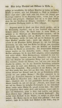 Image of the Page - 848 - in Legenden der Heiligen auf alle Tage des Jahres - Die Herrlichkeit der katholischen Kirche, dargestellt in den Lebensbeschriebungen der Heiligen Gottes, Volume 1