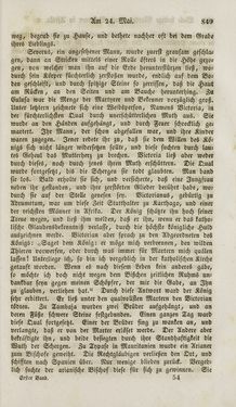 Image of the Page - 849 - in Legenden der Heiligen auf alle Tage des Jahres - Die Herrlichkeit der katholischen Kirche, dargestellt in den Lebensbeschriebungen der Heiligen Gottes, Volume 1