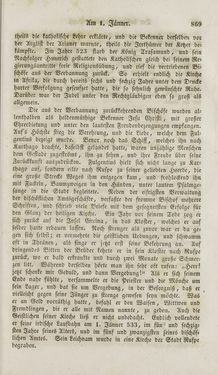 Bild der Seite - 869 - in Legenden der Heiligen auf alle Tage des Jahres - Die Herrlichkeit der katholischen Kirche, dargestellt in den Lebensbeschriebungen der Heiligen Gottes, Band 1