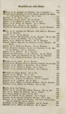 Image of the Page - 7 - in Legenden der Heiligen auf alle Tage des Jahres - Die Herrlichkeit der katholischen Kirche, dargestellt in den Lebensbeschriebungen der Heiligen Gottes, Volume 1