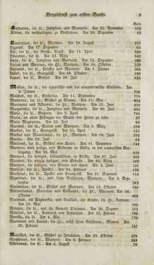 Image of the Page - 9 - in Legenden der Heiligen auf alle Tage des Jahres - Die Herrlichkeit der katholischen Kirche, dargestellt in den Lebensbeschriebungen der Heiligen Gottes, Volume 1