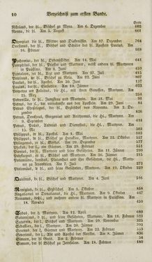 Image of the Page - 10 - in Legenden der Heiligen auf alle Tage des Jahres - Die Herrlichkeit der katholischen Kirche, dargestellt in den Lebensbeschriebungen der Heiligen Gottes, Volume 1
