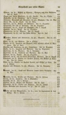 Image of the Page - 11 - in Legenden der Heiligen auf alle Tage des Jahres - Die Herrlichkeit der katholischen Kirche, dargestellt in den Lebensbeschriebungen der Heiligen Gottes, Volume 1