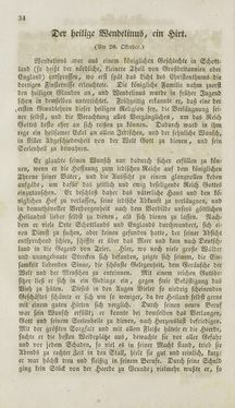 Image of the Page - (000038) - in Legenden der Heiligen auf alle Tage des Jahres - Die Herrlichkeit der katholischen Kirche, dargestellt in den Lebensbeschriebungen der Heiligen Gottes, Volume 2