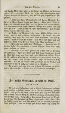 Bild der Seite - (000041) - in Legenden der Heiligen auf alle Tage des Jahres - Die Herrlichkeit der katholischen Kirche, dargestellt in den Lebensbeschriebungen der Heiligen Gottes, Band 2