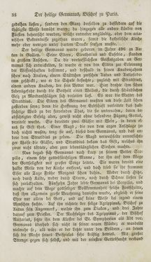 Image of the Page - (000042) - in Legenden der Heiligen auf alle Tage des Jahres - Die Herrlichkeit der katholischen Kirche, dargestellt in den Lebensbeschriebungen der Heiligen Gottes, Volume 2