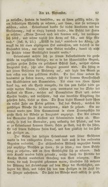Bild der Seite - (000091) - in Legenden der Heiligen auf alle Tage des Jahres - Die Herrlichkeit der katholischen Kirche, dargestellt in den Lebensbeschriebungen der Heiligen Gottes, Band 2
