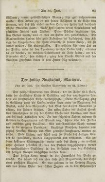 Image of the Page - (000097) - in Legenden der Heiligen auf alle Tage des Jahres - Die Herrlichkeit der katholischen Kirche, dargestellt in den Lebensbeschriebungen der Heiligen Gottes, Volume 2