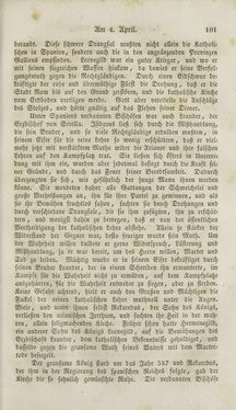 Bild der Seite - (000105) - in Legenden der Heiligen auf alle Tage des Jahres - Die Herrlichkeit der katholischen Kirche, dargestellt in den Lebensbeschriebungen der Heiligen Gottes, Band 2