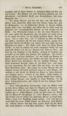 Image of the Page - (000121) - in Legenden der Heiligen auf alle Tage des Jahres - Die Herrlichkeit der katholischen Kirche, dargestellt in den Lebensbeschriebungen der Heiligen Gottes, Volume 2