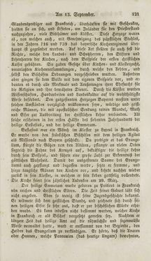 Image of the Page - (000125) - in Legenden der Heiligen auf alle Tage des Jahres - Die Herrlichkeit der katholischen Kirche, dargestellt in den Lebensbeschriebungen der Heiligen Gottes, Volume 2