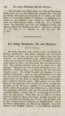 Image of the Page - (000128) - in Legenden der Heiligen auf alle Tage des Jahres - Die Herrlichkeit der katholischen Kirche, dargestellt in den Lebensbeschriebungen der Heiligen Gottes, Volume 2