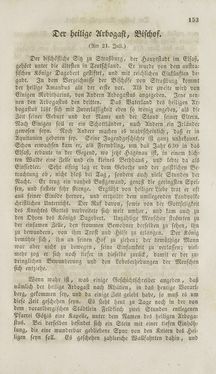 Image of the Page - (000157) - in Legenden der Heiligen auf alle Tage des Jahres - Die Herrlichkeit der katholischen Kirche, dargestellt in den Lebensbeschriebungen der Heiligen Gottes, Volume 2