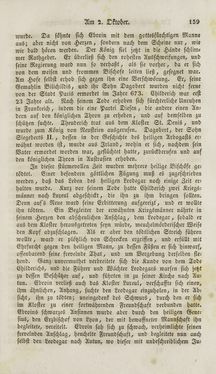 Image of the Page - (000163) - in Legenden der Heiligen auf alle Tage des Jahres - Die Herrlichkeit der katholischen Kirche, dargestellt in den Lebensbeschriebungen der Heiligen Gottes, Volume 2