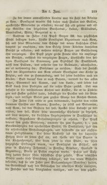 Image of the Page - (000221) - in Legenden der Heiligen auf alle Tage des Jahres - Die Herrlichkeit der katholischen Kirche, dargestellt in den Lebensbeschriebungen der Heiligen Gottes, Volume 2