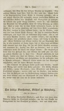 Image of the Page - (000223) - in Legenden der Heiligen auf alle Tage des Jahres - Die Herrlichkeit der katholischen Kirche, dargestellt in den Lebensbeschriebungen der Heiligen Gottes, Volume 2