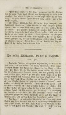 Image of the Page - (000229) - in Legenden der Heiligen auf alle Tage des Jahres - Die Herrlichkeit der katholischen Kirche, dargestellt in den Lebensbeschriebungen der Heiligen Gottes, Volume 2