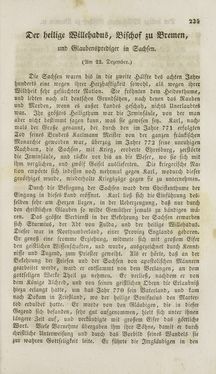Image of the Page - (000237) - in Legenden der Heiligen auf alle Tage des Jahres - Die Herrlichkeit der katholischen Kirche, dargestellt in den Lebensbeschriebungen der Heiligen Gottes, Volume 2