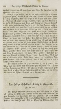 Bild der Seite - (000240) - in Legenden der Heiligen auf alle Tage des Jahres - Die Herrlichkeit der katholischen Kirche, dargestellt in den Lebensbeschriebungen der Heiligen Gottes, Band 2