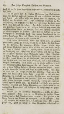 Image of the Page - (000266) - in Legenden der Heiligen auf alle Tage des Jahres - Die Herrlichkeit der katholischen Kirche, dargestellt in den Lebensbeschriebungen der Heiligen Gottes, Volume 2