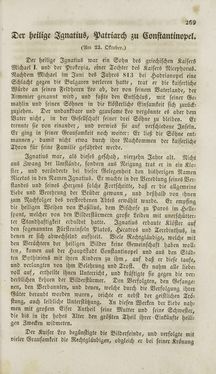 Image of the Page - (000271) - in Legenden der Heiligen auf alle Tage des Jahres - Die Herrlichkeit der katholischen Kirche, dargestellt in den Lebensbeschriebungen der Heiligen Gottes, Volume 2
