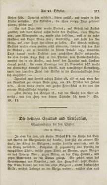 Bild der Seite - (000279) - in Legenden der Heiligen auf alle Tage des Jahres - Die Herrlichkeit der katholischen Kirche, dargestellt in den Lebensbeschriebungen der Heiligen Gottes, Band 2