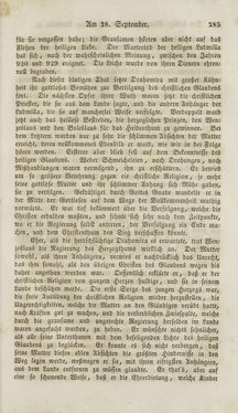 Image of the Page - (000287) - in Legenden der Heiligen auf alle Tage des Jahres - Die Herrlichkeit der katholischen Kirche, dargestellt in den Lebensbeschriebungen der Heiligen Gottes, Volume 2