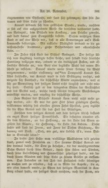 Image of the Page - (000303) - in Legenden der Heiligen auf alle Tage des Jahres - Die Herrlichkeit der katholischen Kirche, dargestellt in den Lebensbeschriebungen der Heiligen Gottes, Volume 2