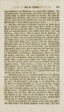 Image of the Page - (000317) - in Legenden der Heiligen auf alle Tage des Jahres - Die Herrlichkeit der katholischen Kirche, dargestellt in den Lebensbeschriebungen der Heiligen Gottes, Volume 2