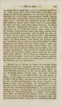 Image of the Page - (000333) - in Legenden der Heiligen auf alle Tage des Jahres - Die Herrlichkeit der katholischen Kirche, dargestellt in den Lebensbeschriebungen der Heiligen Gottes, Volume 2