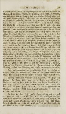Image of the Page - (000335) - in Legenden der Heiligen auf alle Tage des Jahres - Die Herrlichkeit der katholischen Kirche, dargestellt in den Lebensbeschriebungen der Heiligen Gottes, Volume 2