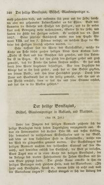 Image of the Page - (000342) - in Legenden der Heiligen auf alle Tage des Jahres - Die Herrlichkeit der katholischen Kirche, dargestellt in den Lebensbeschriebungen der Heiligen Gottes, Volume 2