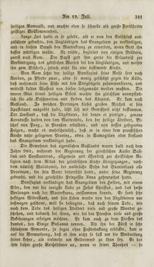 Image of the Page - (000343) - in Legenden der Heiligen auf alle Tage des Jahres - Die Herrlichkeit der katholischen Kirche, dargestellt in den Lebensbeschriebungen der Heiligen Gottes, Volume 2