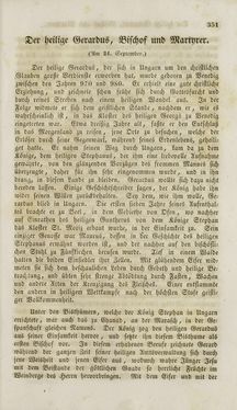 Image of the Page - (000353) - in Legenden der Heiligen auf alle Tage des Jahres - Die Herrlichkeit der katholischen Kirche, dargestellt in den Lebensbeschriebungen der Heiligen Gottes, Volume 2
