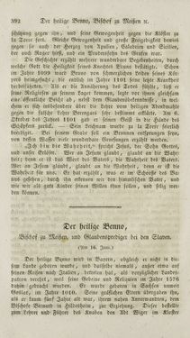 Image of the Page - (000394) - in Legenden der Heiligen auf alle Tage des Jahres - Die Herrlichkeit der katholischen Kirche, dargestellt in den Lebensbeschriebungen der Heiligen Gottes, Volume 2
