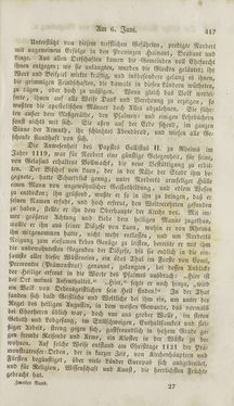 Image of the Page - (000419) - in Legenden der Heiligen auf alle Tage des Jahres - Die Herrlichkeit der katholischen Kirche, dargestellt in den Lebensbeschriebungen der Heiligen Gottes, Volume 2