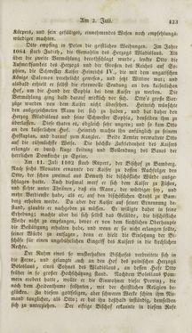 Bild der Seite - (000425) - in Legenden der Heiligen auf alle Tage des Jahres - Die Herrlichkeit der katholischen Kirche, dargestellt in den Lebensbeschriebungen der Heiligen Gottes, Band 2