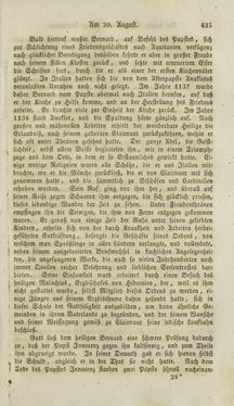 Image of the Page - (000437) - in Legenden der Heiligen auf alle Tage des Jahres - Die Herrlichkeit der katholischen Kirche, dargestellt in den Lebensbeschriebungen der Heiligen Gottes, Volume 2