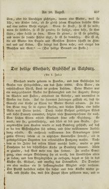 Bild der Seite - (000439) - in Legenden der Heiligen auf alle Tage des Jahres - Die Herrlichkeit der katholischen Kirche, dargestellt in den Lebensbeschriebungen der Heiligen Gottes, Band 2