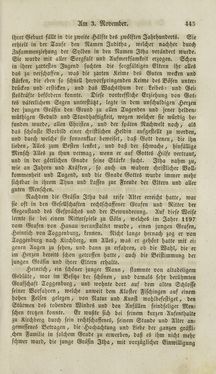 Bild der Seite - (000447) - in Legenden der Heiligen auf alle Tage des Jahres - Die Herrlichkeit der katholischen Kirche, dargestellt in den Lebensbeschriebungen der Heiligen Gottes, Band 2