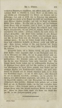 Image of the Page - (000483) - in Legenden der Heiligen auf alle Tage des Jahres - Die Herrlichkeit der katholischen Kirche, dargestellt in den Lebensbeschriebungen der Heiligen Gottes, Volume 2