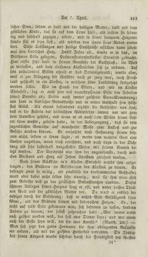 Image of the Page - (000485) - in Legenden der Heiligen auf alle Tage des Jahres - Die Herrlichkeit der katholischen Kirche, dargestellt in den Lebensbeschriebungen der Heiligen Gottes, Volume 2