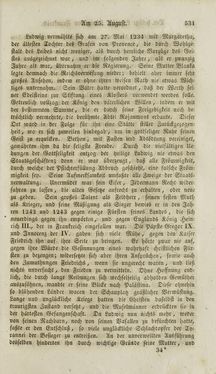 Image of the Page - (000533) - in Legenden der Heiligen auf alle Tage des Jahres - Die Herrlichkeit der katholischen Kirche, dargestellt in den Lebensbeschriebungen der Heiligen Gottes, Volume 2