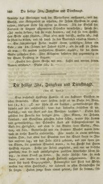 Image of the Page - (000542) - in Legenden der Heiligen auf alle Tage des Jahres - Die Herrlichkeit der katholischen Kirche, dargestellt in den Lebensbeschriebungen der Heiligen Gottes, Volume 2