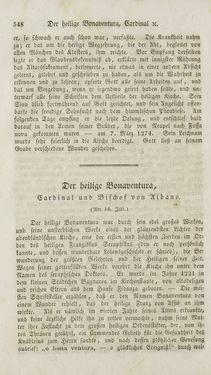 Image of the Page - (000550) - in Legenden der Heiligen auf alle Tage des Jahres - Die Herrlichkeit der katholischen Kirche, dargestellt in den Lebensbeschriebungen der Heiligen Gottes, Volume 2