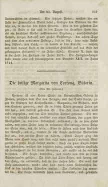 Bild der Seite - (000559) - in Legenden der Heiligen auf alle Tage des Jahres - Die Herrlichkeit der katholischen Kirche, dargestellt in den Lebensbeschriebungen der Heiligen Gottes, Band 2